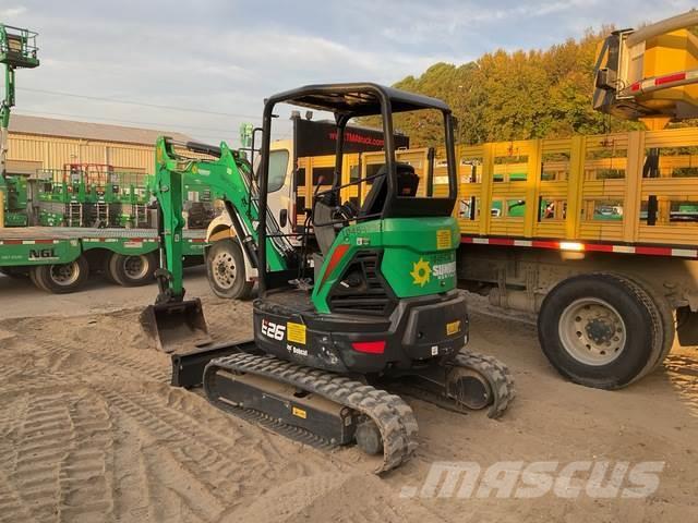 Bobcat E26 Excavadoras sobre orugas