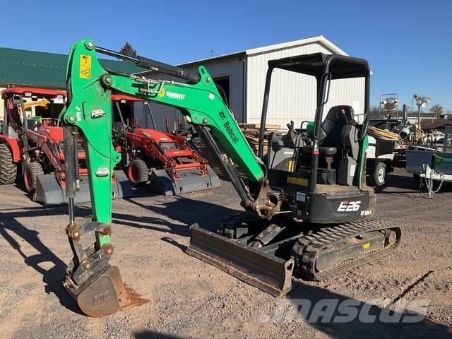 Bobcat E26 Excavadoras sobre orugas