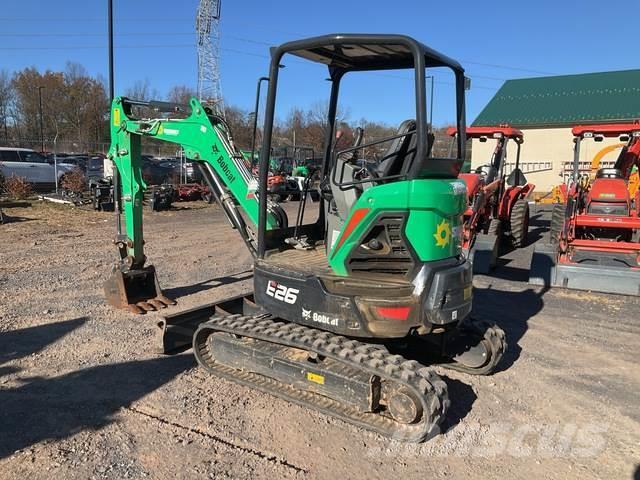 Bobcat E26 Excavadoras sobre orugas