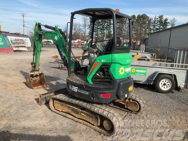 Bobcat E26 Excavadoras sobre orugas