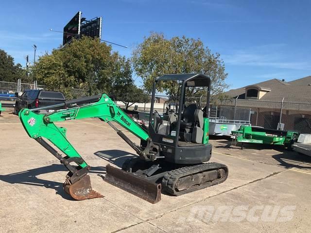 Bobcat E26 Excavadoras sobre orugas