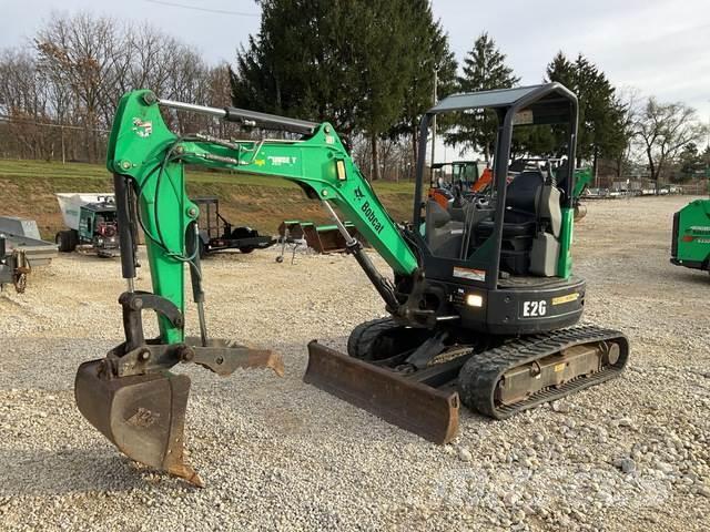 Bobcat E26 Excavadoras sobre orugas