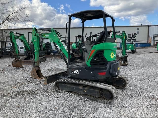 Bobcat E26 Excavadoras sobre orugas