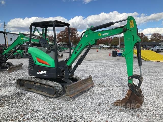 Bobcat E26 Excavadoras sobre orugas