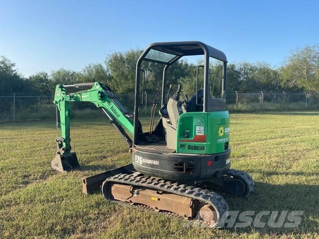 Bobcat E26 Excavadoras sobre orugas