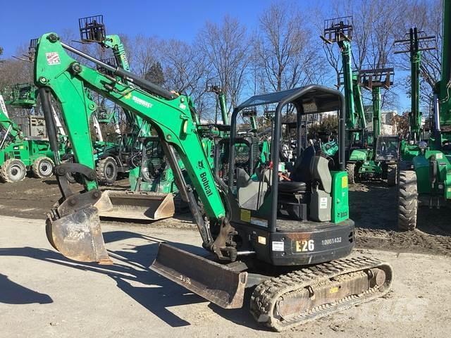 Bobcat E26 Excavadoras sobre orugas