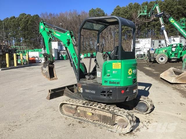 Bobcat E26 Excavadoras sobre orugas