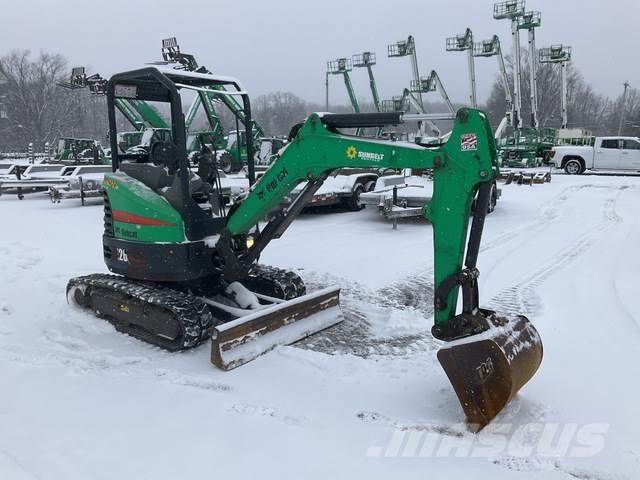 Bobcat E26 Excavadoras sobre orugas