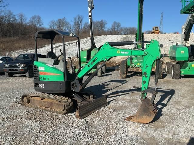 Bobcat E26 Excavadoras sobre orugas