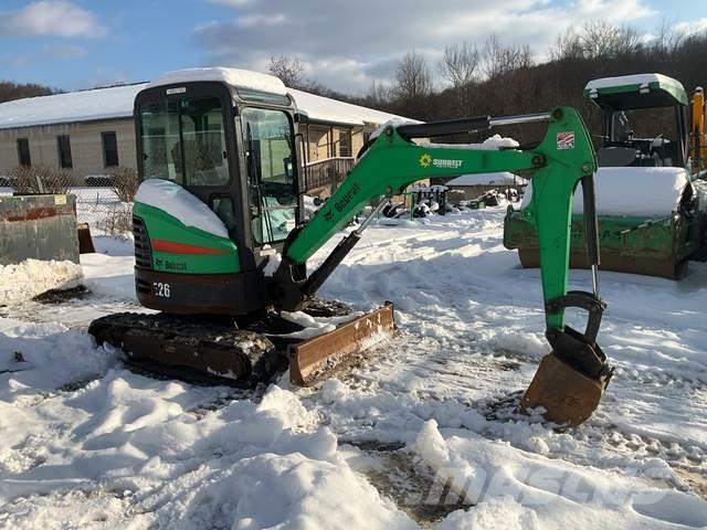 Bobcat E26 Excavadoras sobre orugas