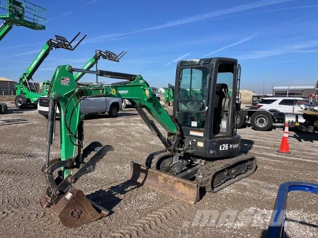 Bobcat E26 Excavadoras sobre orugas