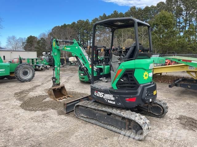 Bobcat E26 Excavadoras sobre orugas