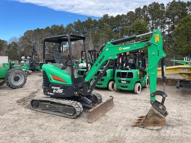 Bobcat E26 Excavadoras sobre orugas