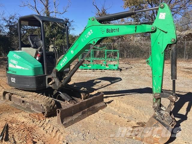 Bobcat E32 Excavadoras sobre orugas