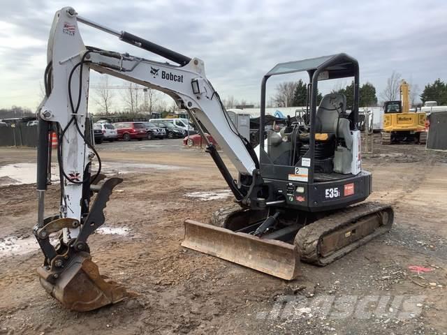 Bobcat E35 Excavadoras sobre orugas