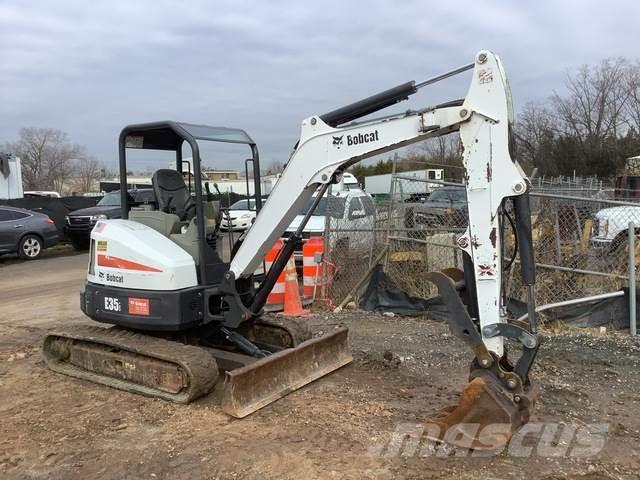 Bobcat E35 Excavadoras sobre orugas