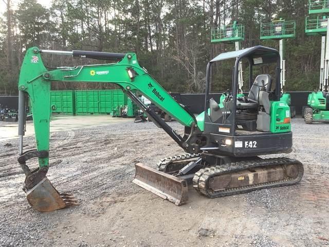 Bobcat E42 Excavadoras sobre orugas