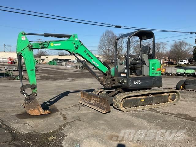 Bobcat E45 Excavadoras sobre orugas