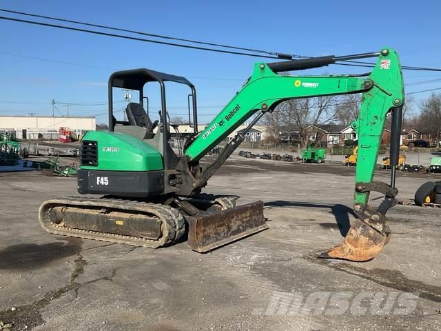 Bobcat E45 Excavadoras sobre orugas