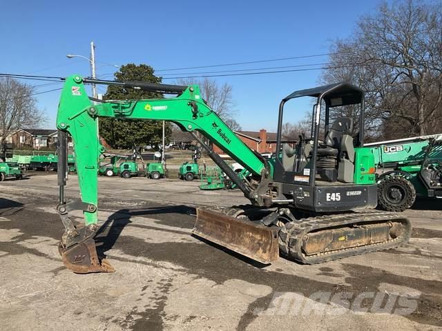 Bobcat E45 Excavadoras sobre orugas