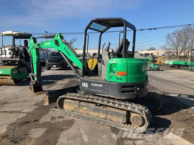 Bobcat E45 Excavadoras sobre orugas