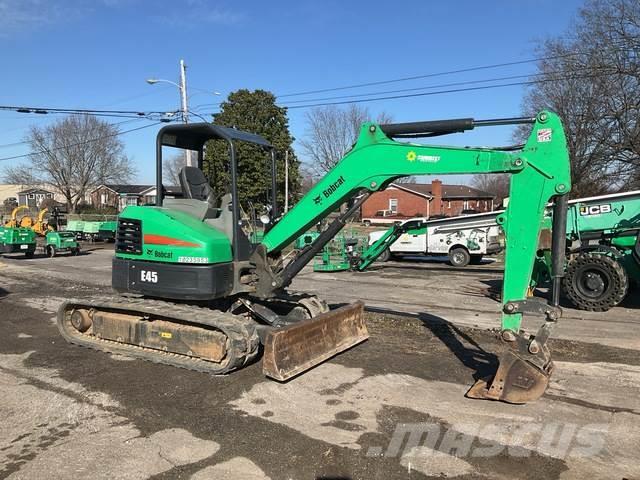 Bobcat E45 Excavadoras sobre orugas