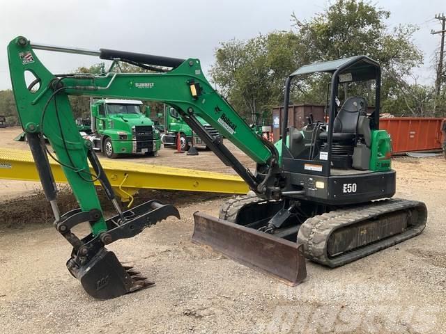 Bobcat E50 Excavadoras sobre orugas