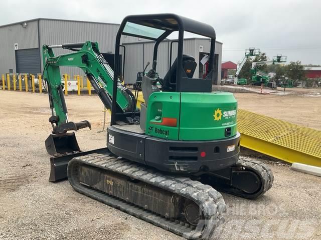 Bobcat E50 Excavadoras sobre orugas