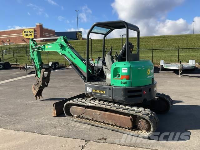 Bobcat E50 Excavadoras sobre orugas