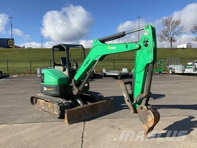 Bobcat E50 Excavadoras sobre orugas