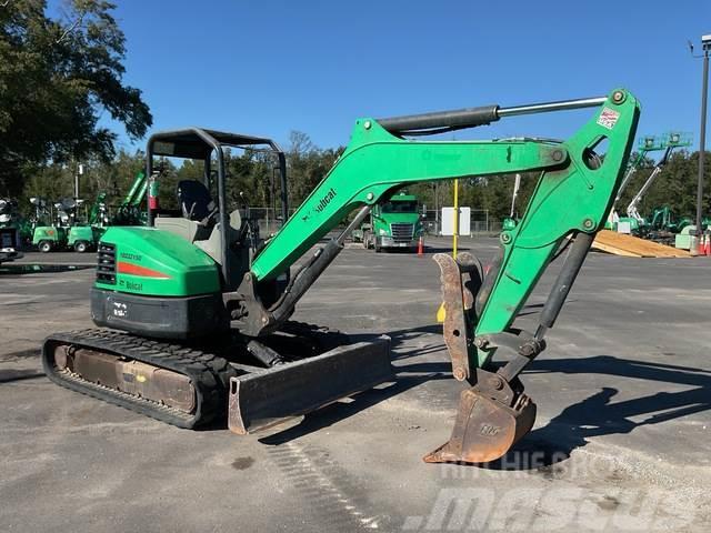 Bobcat E50 Excavadoras sobre orugas