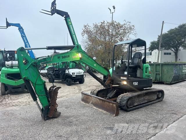 Bobcat E50 Excavadoras sobre orugas