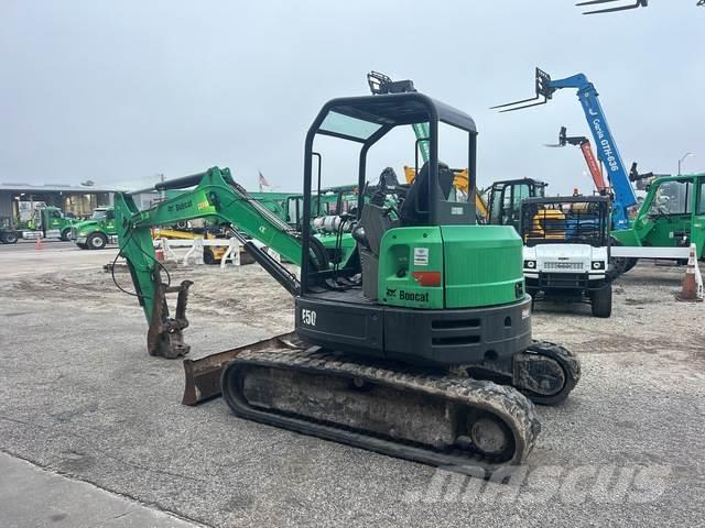 Bobcat E50 Excavadoras sobre orugas