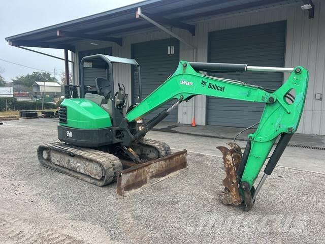 Bobcat E50 Excavadoras sobre orugas