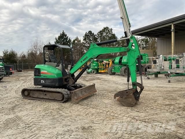 Bobcat E50 Excavadoras sobre orugas