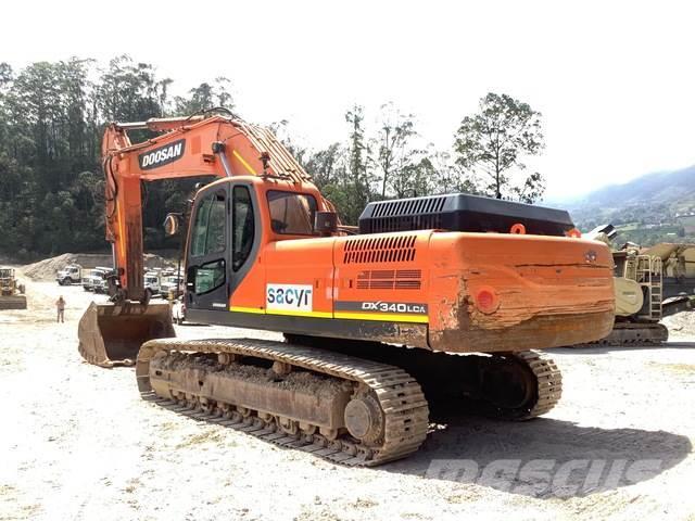 Doosan DX340LCA Excavadoras sobre orugas