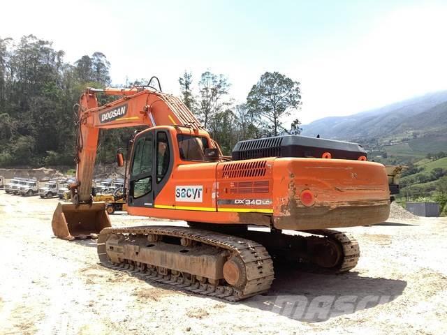 Doosan DX340LCA Excavadoras sobre orugas