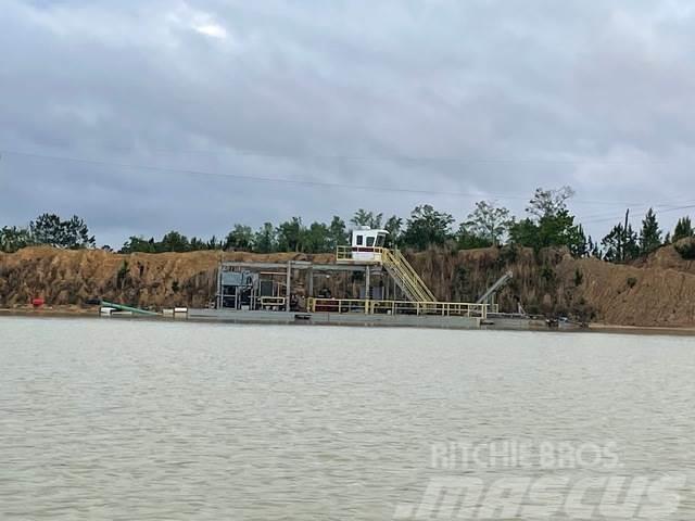  Dredge Barge Barcos / barcazas de carga