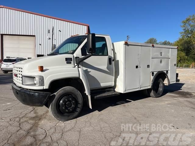 GMC C4500 Caja abierta/laterales abatibles