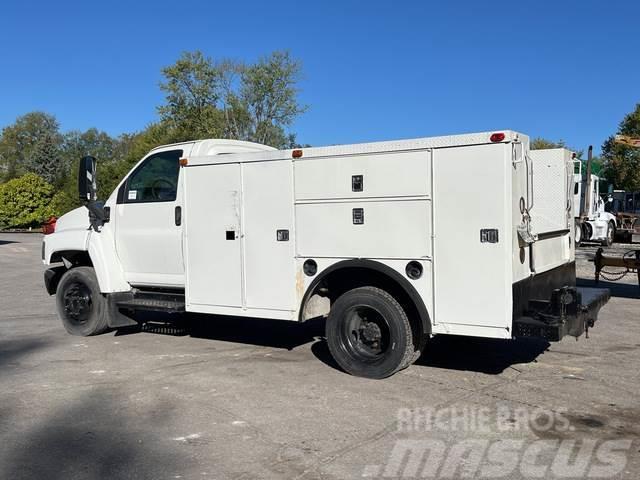 GMC C4500 Caja abierta/laterales abatibles