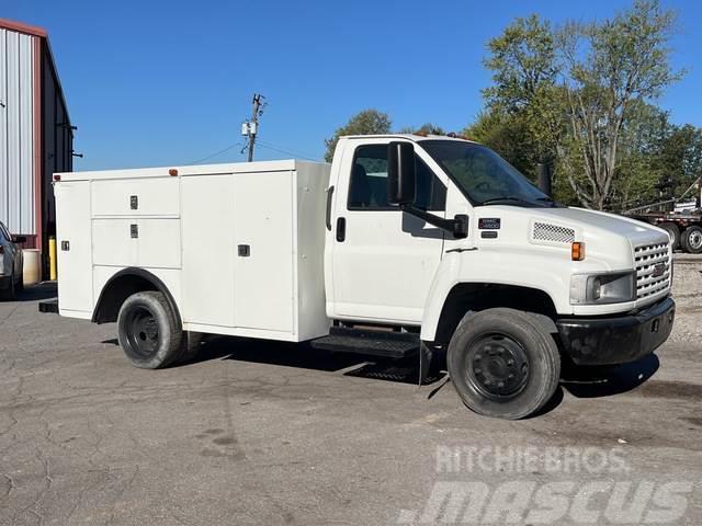 GMC C4500 Caja abierta/laterales abatibles