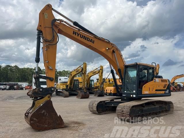 Hyundai HX220L Excavadoras sobre orugas