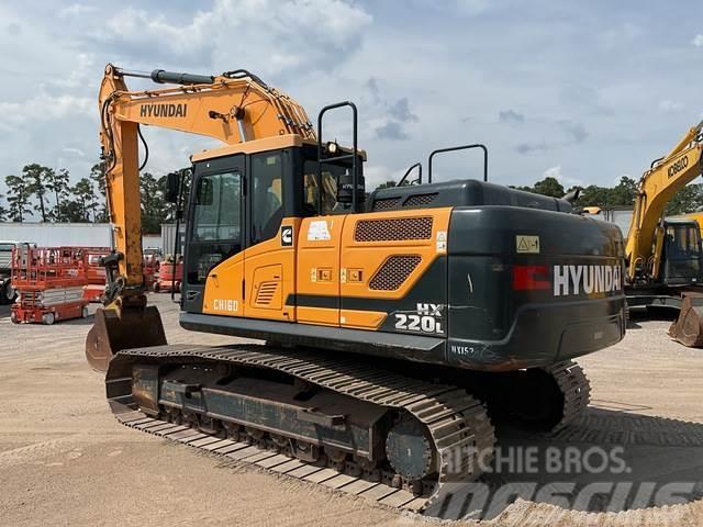 Hyundai HX220L Excavadoras sobre orugas