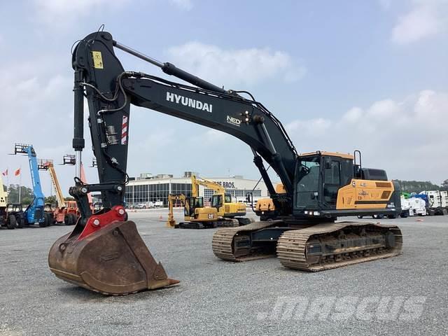 Hyundai HX480AL Excavadoras sobre orugas