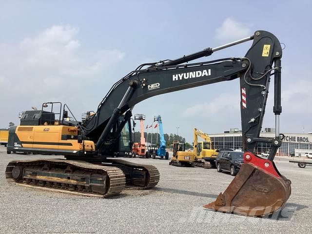 Hyundai HX480AL Excavadoras sobre orugas