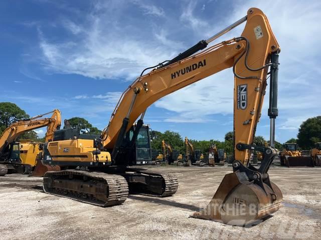 Hyundai HX480L Excavadoras sobre orugas