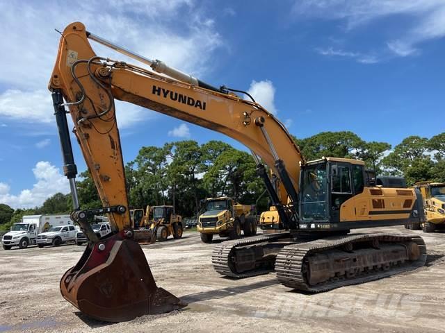 Hyundai HX480L Excavadoras sobre orugas