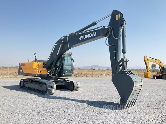 Hyundai R210 Excavadoras sobre orugas