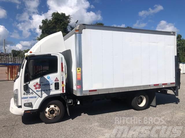 Isuzu NPR Camiones con caja de remolque