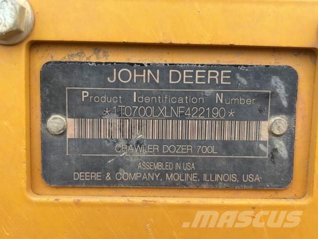 John Deere  Buldozer sobre oruga